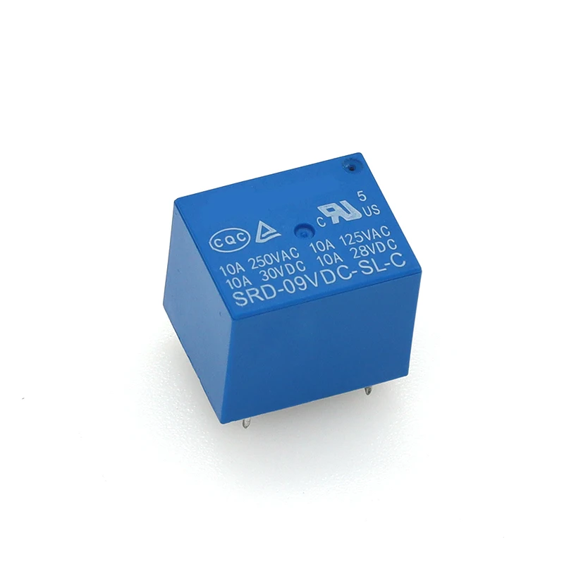5 Chiếc Tiếp SRD-5VDC-SL-C SRD-12VDC-SL SRD-3VDC SRD-9V Rơ Le 4/5 Chân 12V DC Chất Lượng Cao Javino