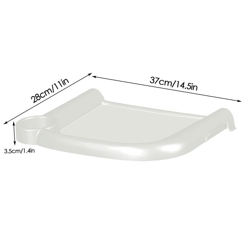Cadeira de jantar com borda profunda, mesa de jantar, bandeja de cadeira alta, crescimento infantil, acessórios ABS