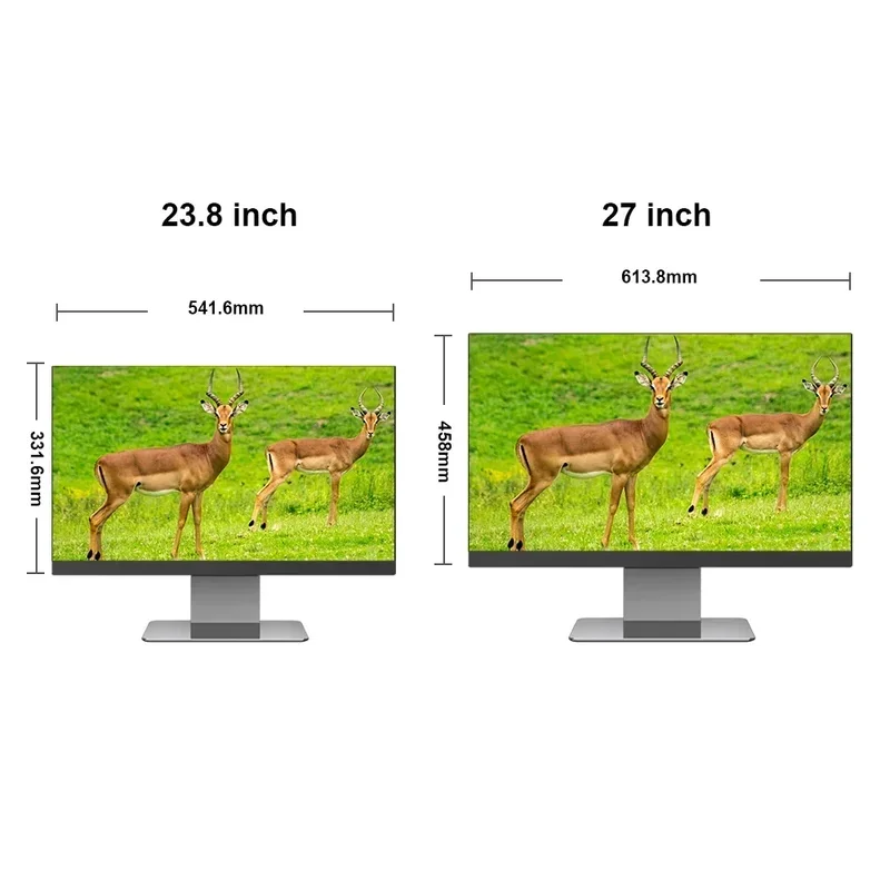 24" 27 " Core I3 I5 I7 Business Aio Cheap Laptop Monoblock Desktop Computer Barebone Touch Screen All In One Pc Gamer