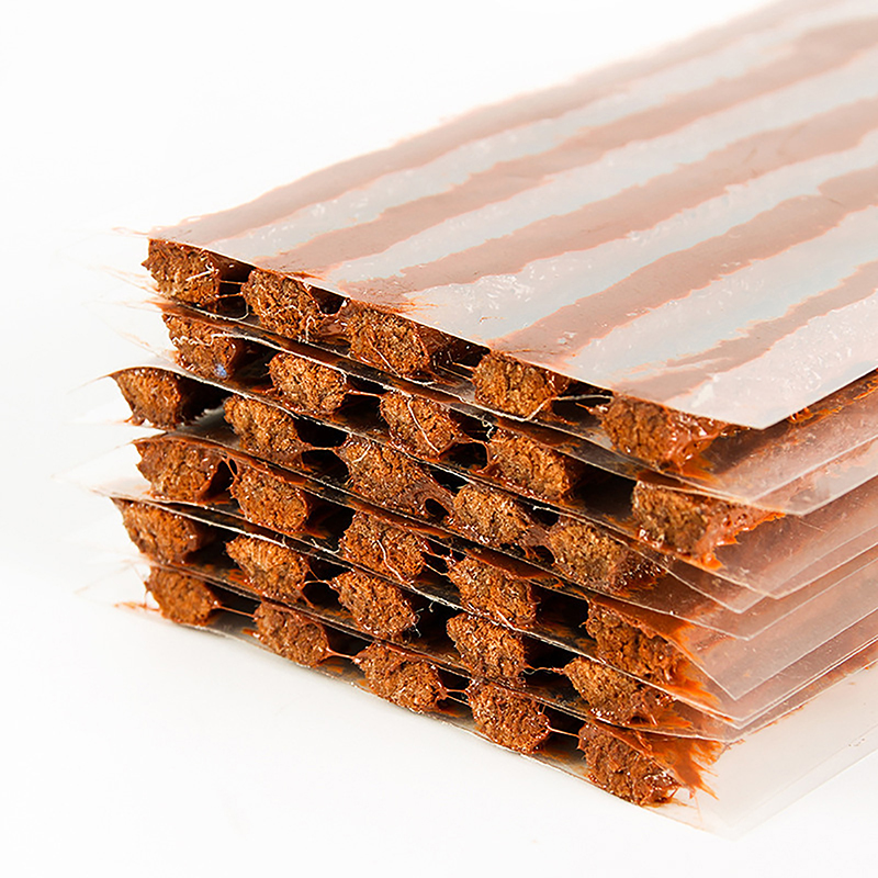 1/4/10pc tiras de reparo de pneus sem câmara de ar de borracha agitando cola selos para carro motocicleta pneu punctura kit wicks minhocas ferramenta acessórios