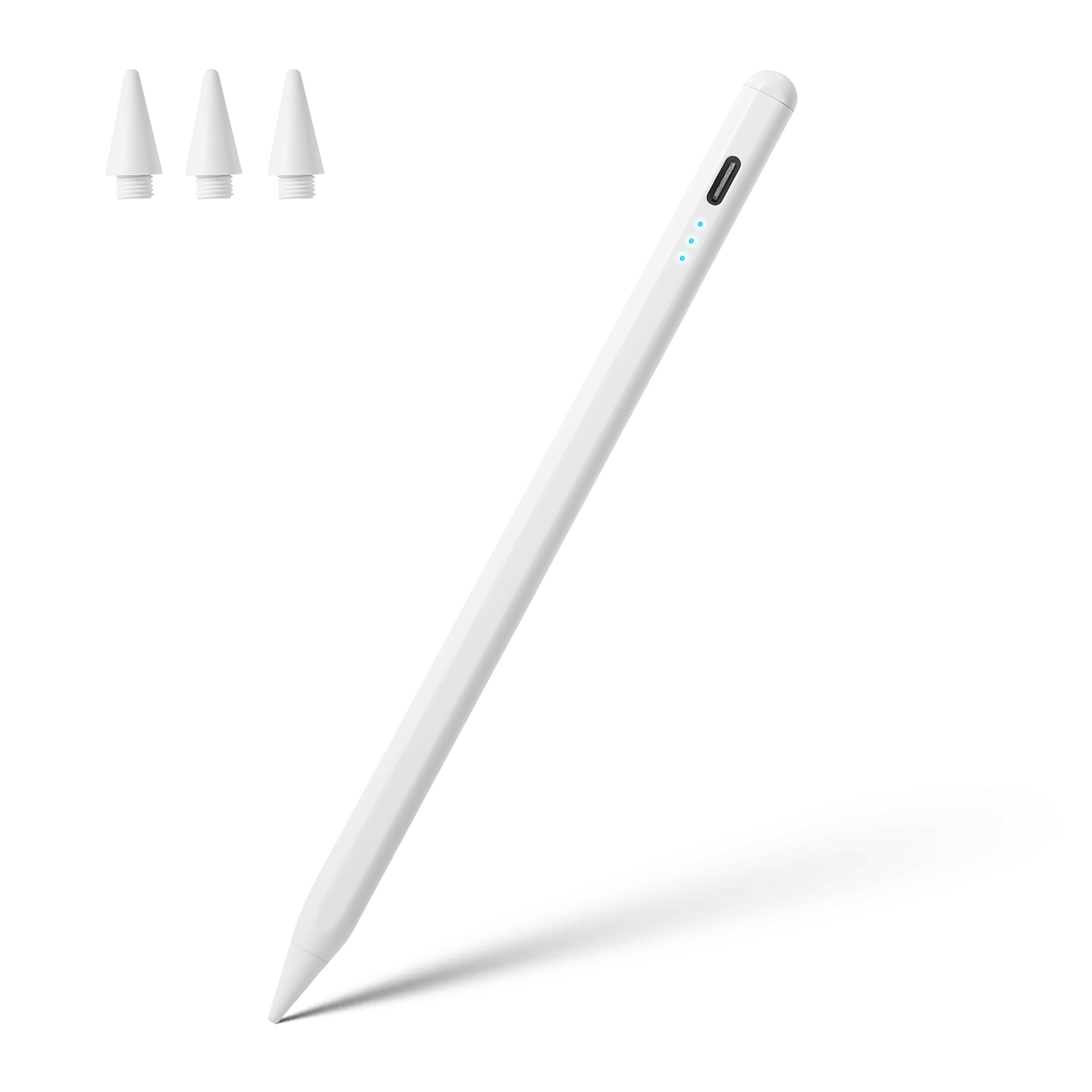 Stylet pour Apple Pencil 1 2 iPad 10e 9e 8e 7e 6e Air 5e 4e 3e génération Pro 12.9 11 pouces Mini 6 5 Rejection de paume