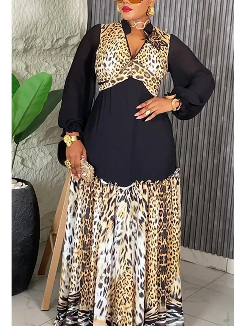Afrikanische Kleider für Frauen Plus Größe Afrika Kleidung Dashiki Ankara Türkei Outfits Kleid Elegante Muslimische Hochzeit Party Langes Kleid