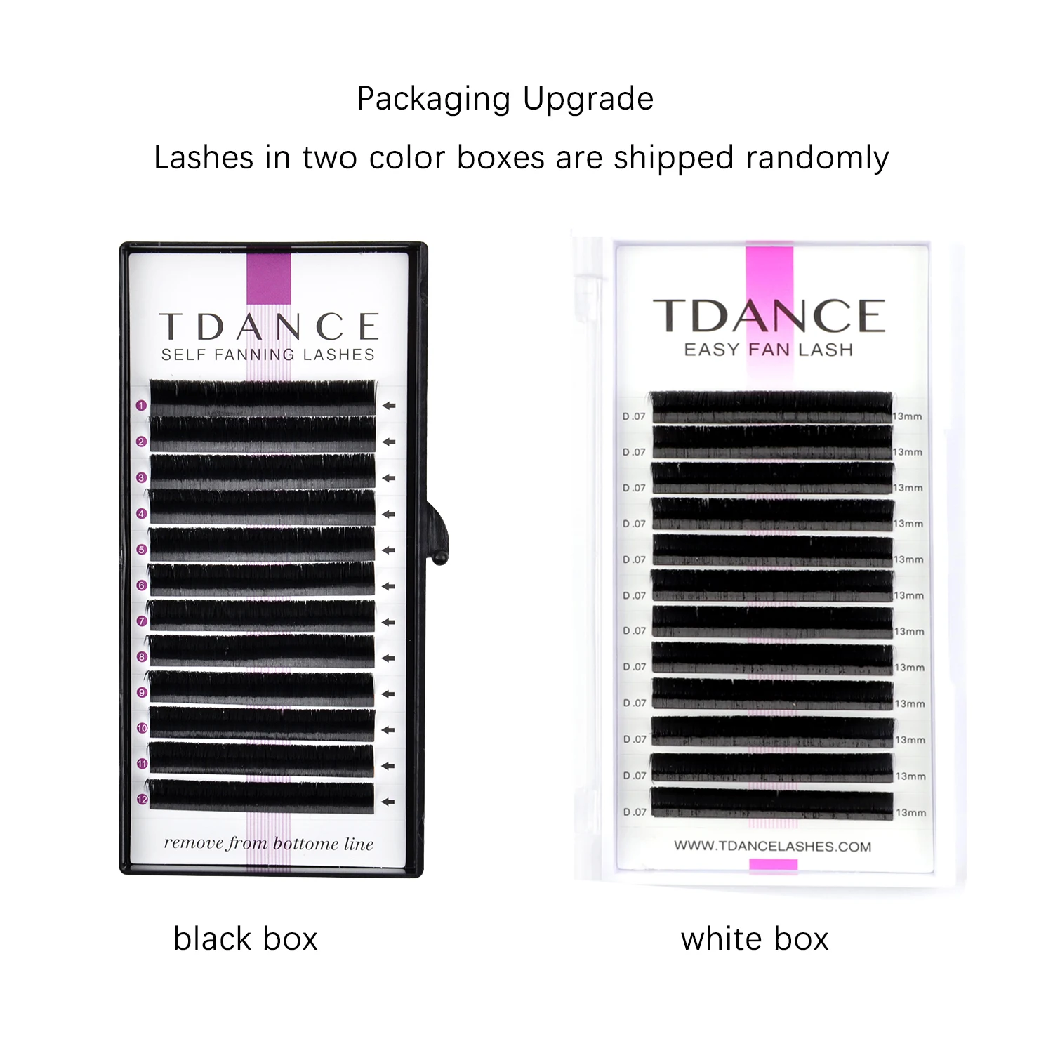 TDANCE EasyพัดลมขนตาBloom Eyelash Extensionความหนา 0.05 0.07 AustomaticดอกFastพัดลมSelf-ทำแฟนVolume Lashes