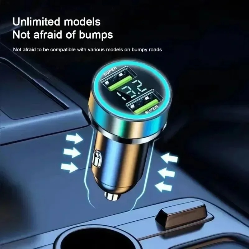 240 ワット車超急速充電器デュアル USB ポート IPhone サムスン電話急速充電アダプタ自動車充電器