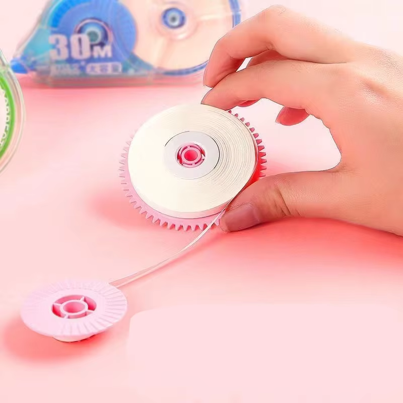 Ruban correcteur 6 paquets 72 mètres au total paquets abordables ruban correcteur de grande capacité ruban correcteur étudiant blanc