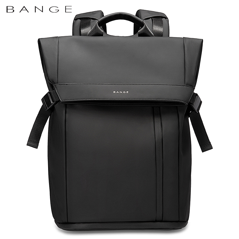 Mochila Bange de moda para hombre, mochila impermeable multifuncional de 15,6 pulgadas, bolsa de viaje diaria, mochila escolar informal con hebilla