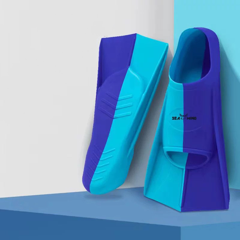 Zwemtraining met vinnen omwikkelde om de voeten ontwerp, antislip zomertoerisme duiken kikkerschoenen