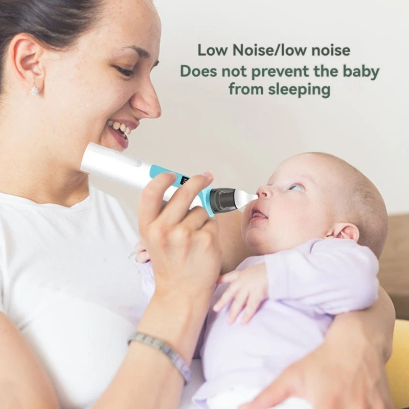 2024 Nuovo Modello Del Bambino Elettrico Aspiratore Nasale Versione di Ricarica Neonato Aspiratore Nasale Aspirare Fuori Prevenire La Congestione Nasale