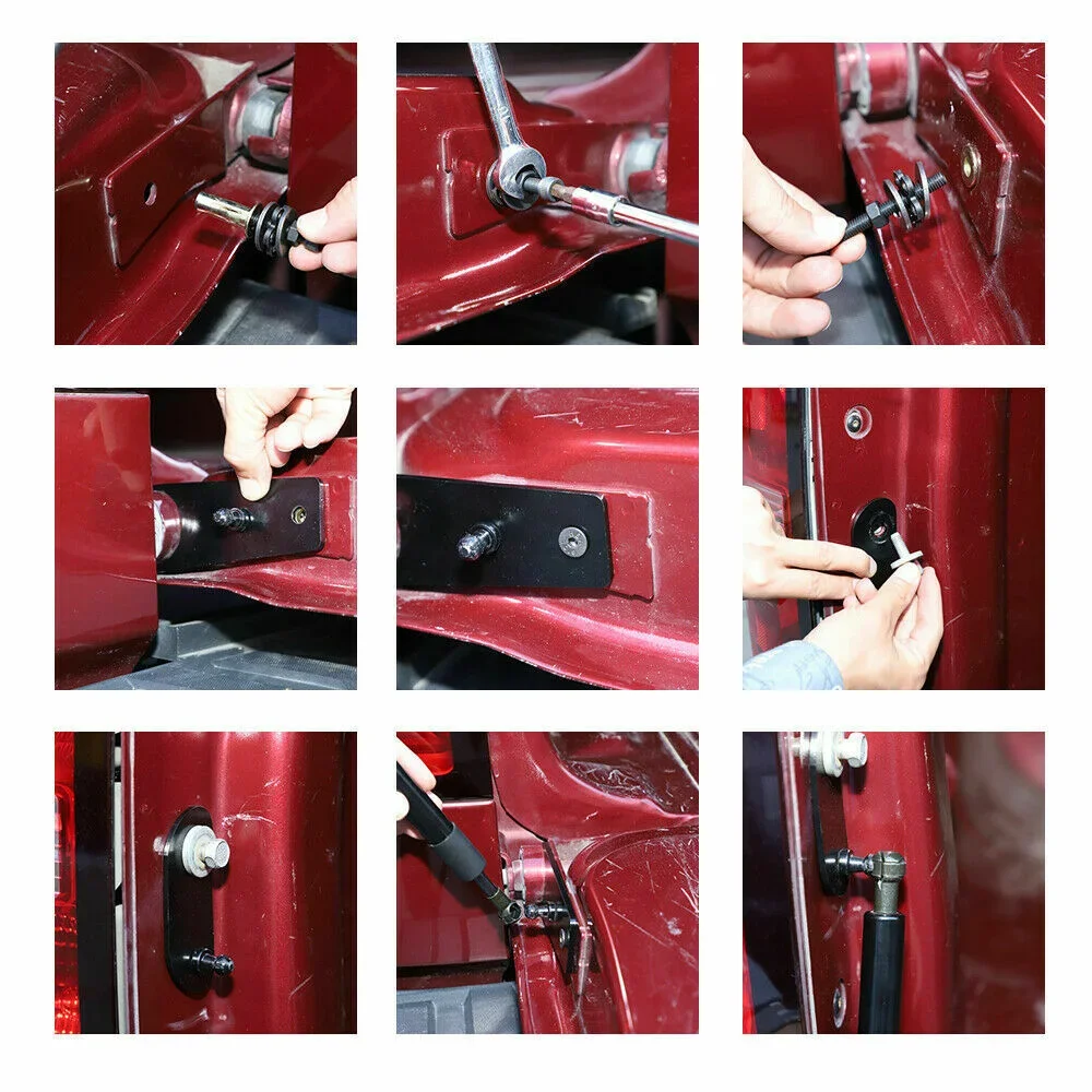 シボレーシルバラード GMC シエラ 1500/2500 HD/3500 HD 2007-2018 リアガスストラットリフトサポートスプリングショックカーアクセサリー