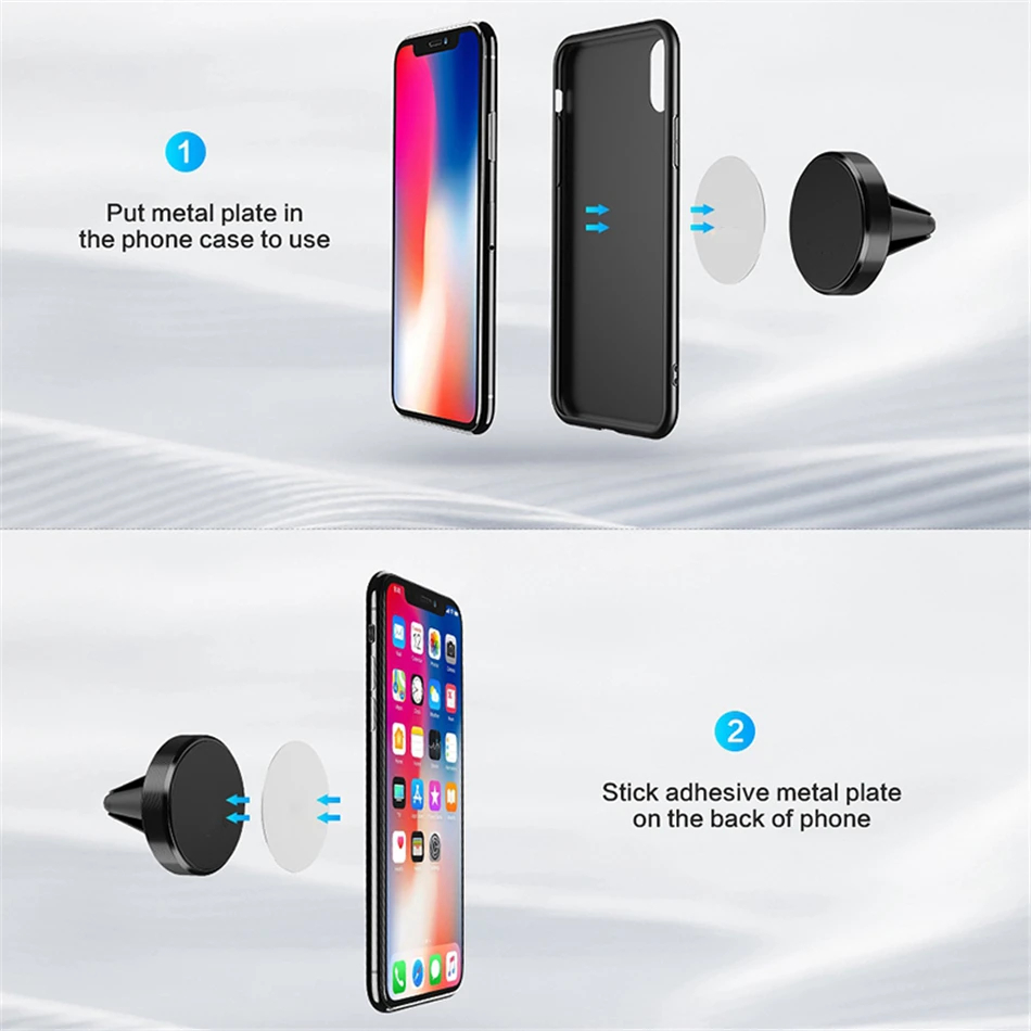 Strong Magnetic Car Phone Holder Universal Car Air Vent Smartphone Stand Cellphone GPS Bracket For iPhone Xiaomi Samsung Holder