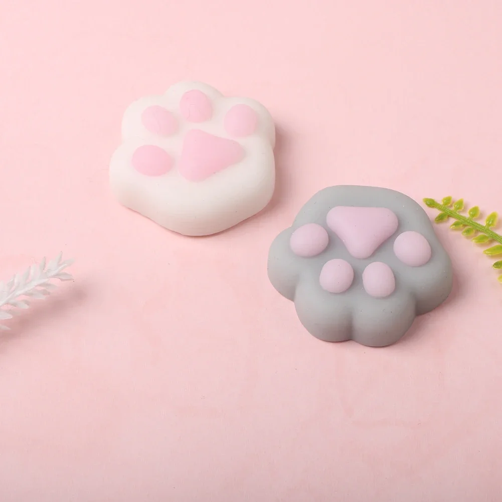 น่ารัก Squishy Mochi สัตว์ความเครียดบรรเทาของเล่น TPR บีบ Pinch ของเล่นตลก Kawaii Cat Paws Abreact ของเล่นสําหรับเด็กผู้ใหญ่