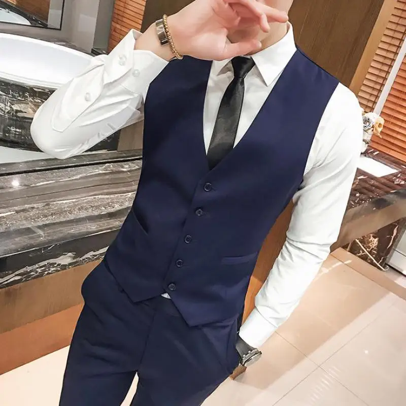 M-5XL Plus rozmiar męskie Slim Fit mężczyzna garnitur kamizelka garnitur Casual kamizelka mężczyzna formalne Businss kamizelki męskie kamizelka kamizelka Homme XXXXXL