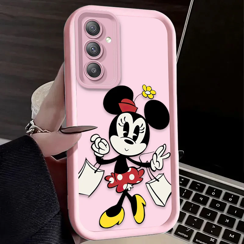 Casing Disney Lovely Mickey Minnie untuk Samsung Galaxy A54 A05S A05 A34 A24 A14 A53 A33 A23 A13 A52 A52S A32 A22 A12 A71 A51 A31