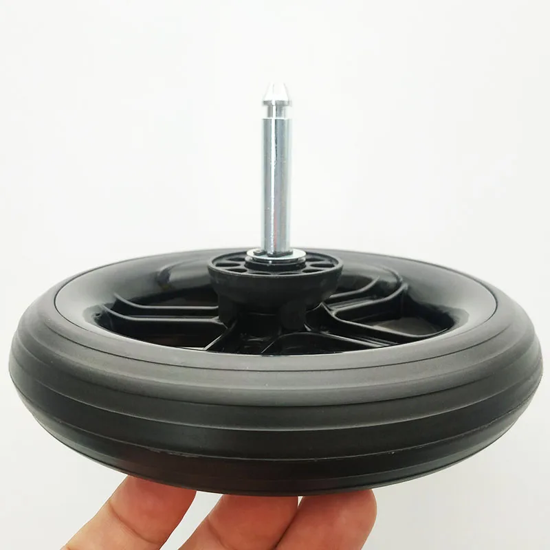 Rueda trasera de carbono para cochecito Cybex Melio 2/3, rueda trasera completa con marco de neumático, eje, accesorios para Buggy de bebé