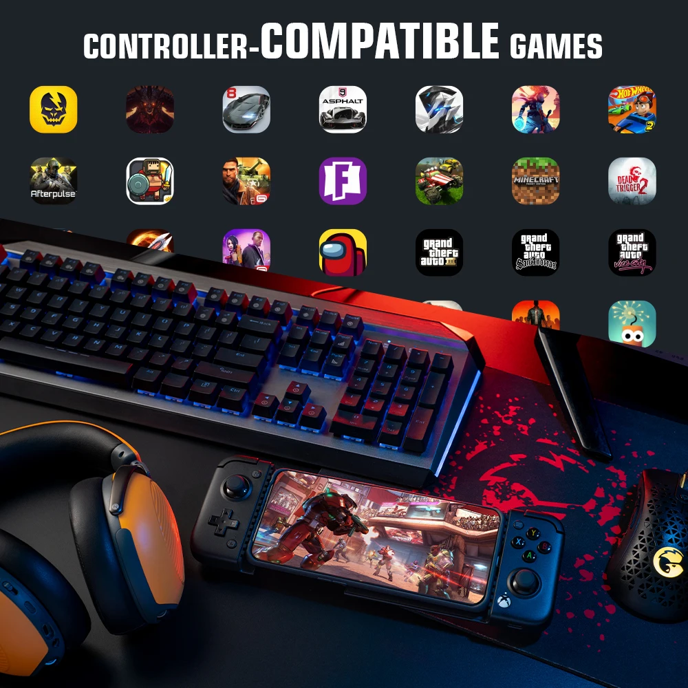 GameSir X2 Pro Xbox Gamepad controlador de juego móvil Android para Xbox Game Pass xCloud STADIA GeForce Now Luna Cloud Gaming