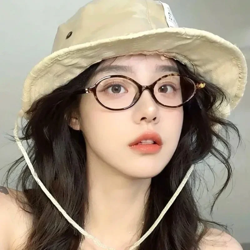 Gafas ovaladas anti-luz azul para mujer, lentes transparentes con filtro antiradiación, gafas antiradiación