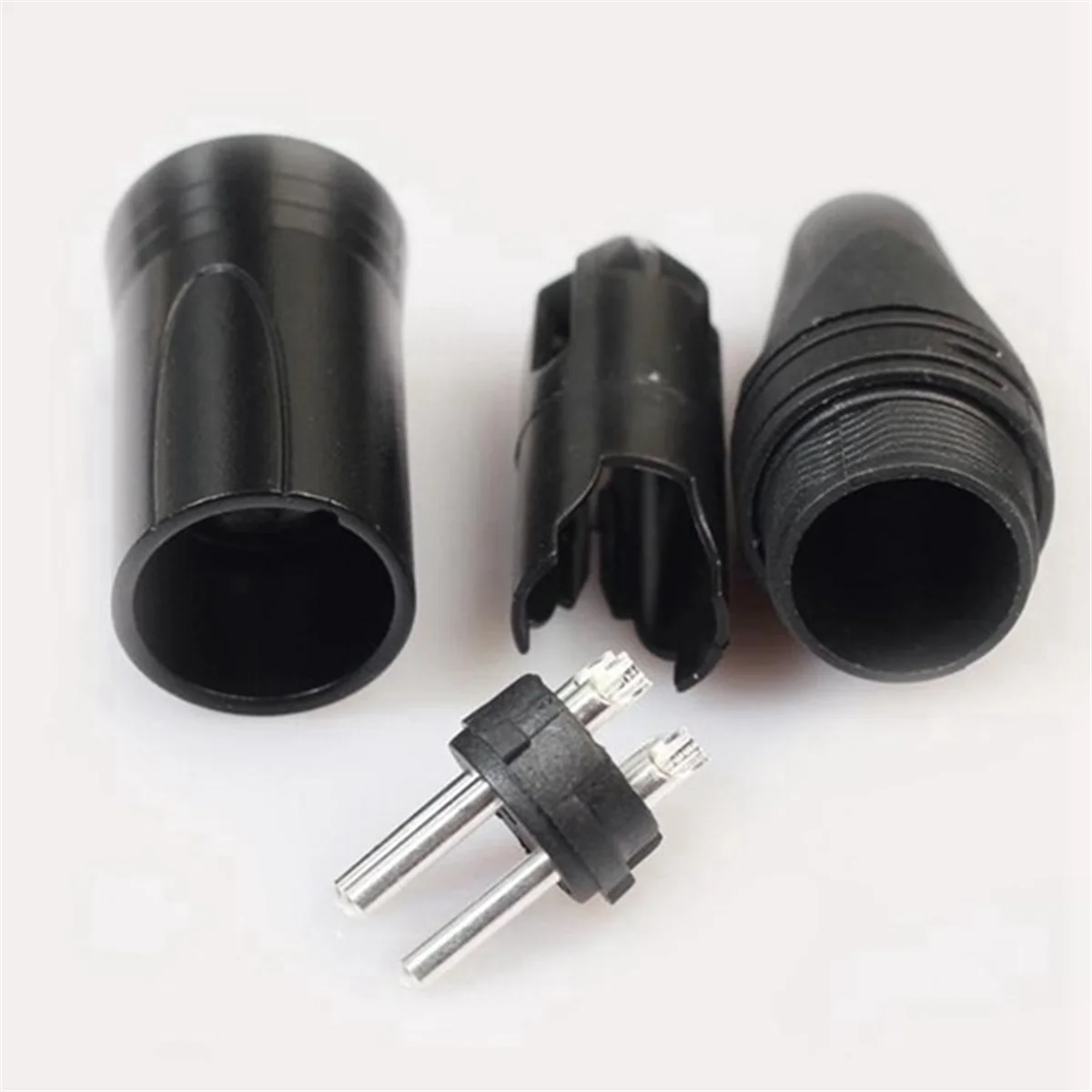 BABQ 10pcs DIY 3Pin XLR Adapter Socket XLR Aviation Connector Welding Head Microphone Cable Connector(Male)