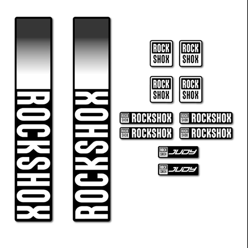 Personalidad para STAR SAM Fahrrad Gabel Aufkleber ROCK SHOX JUDY 2023 Pegatinas para horquilla de bicicleta