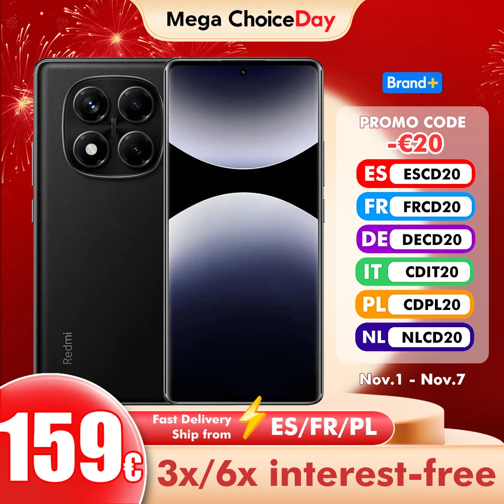 Xiaomi Redmi Note 14 Pro 4G-smartphone NFC MTK Helio G100-Ultra 6,67 "120 Hz 1,5 K-scherm 200 MP camera 5500 mAh batterij