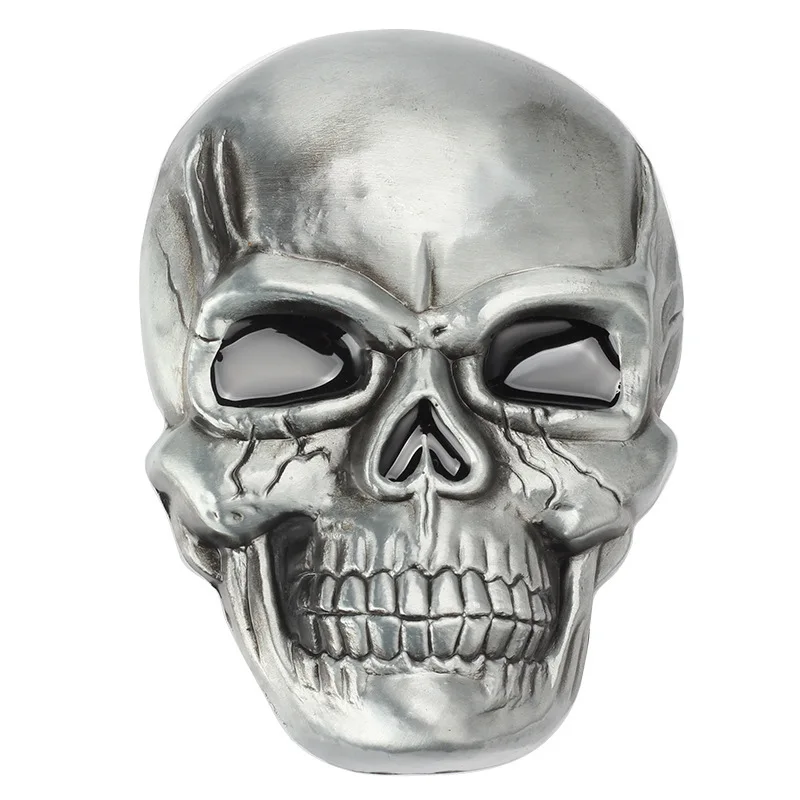Skull Skeleton Belt Buckle Belt DIY Accessories Western Cowboy Style Smooth Belt Buckle Punk Rock Style K11