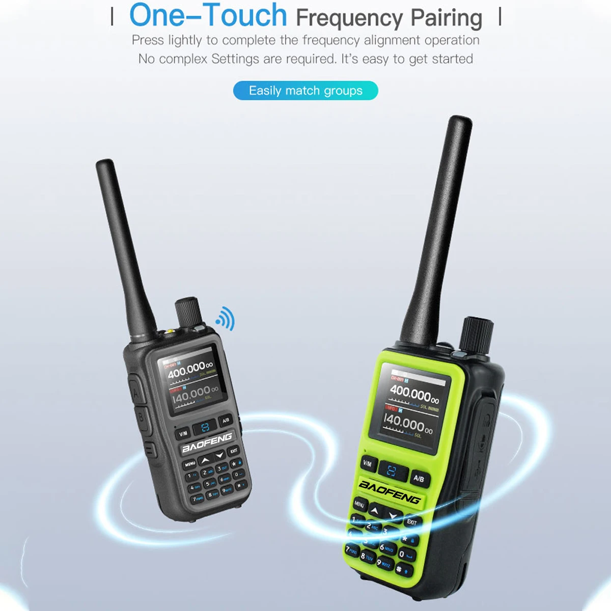 2PCS Baofeng UV-5R Mini Full Band Walkie Talkie Bluetooth Programmierung AM Drahtlose Kopie Frequenz 999CH Typ-C Tragbare ham Radio