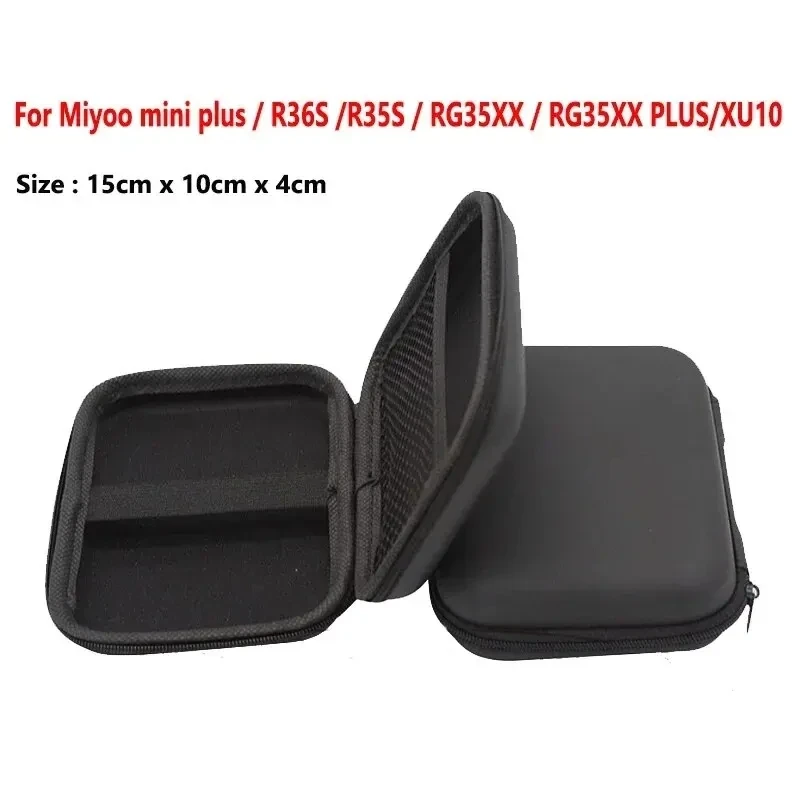 Protect Game Storage Case for Miyoo Mini Plus R36S R35S Portable Storage Console Bag Carry Case for Anbernic RG35XX XU10