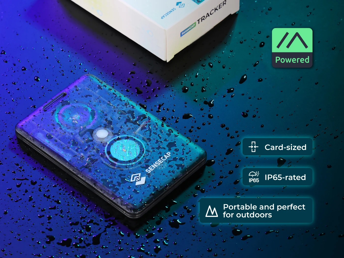 Meshtastic Lora SenseCAP Card Tracker T1000-E, 868 MHz 915 MHz, Antenne, IP65, GPS, nRF52840,BLE 5.0,Thread,Zigbee