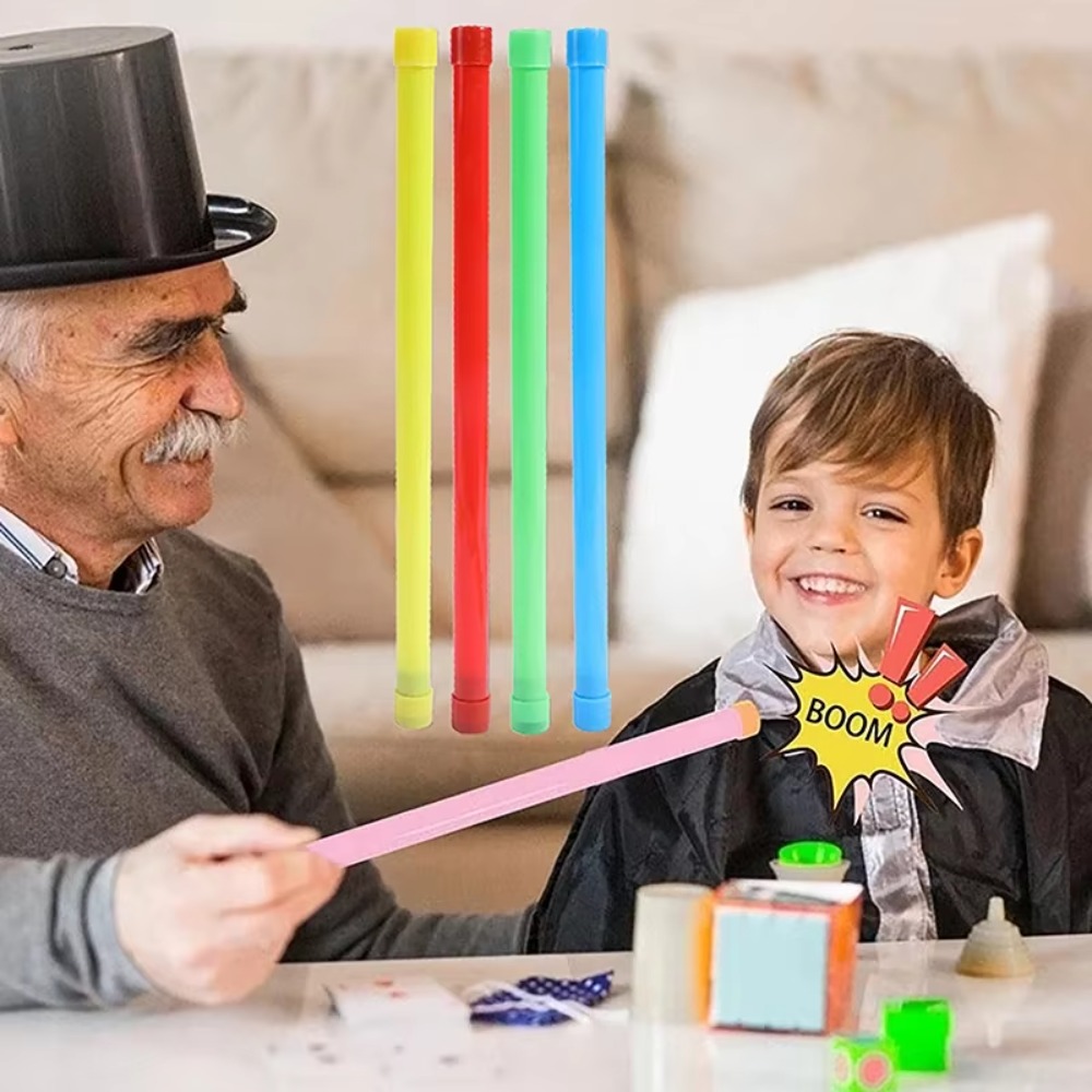 1 шт. встряхивающаяся трубка для прыжков трубка для подколов розыгрыш детские игрушки смешная шумоподавляющая палочка игрушки шумоподавляющее устройство игрушки розыгрыш трубка