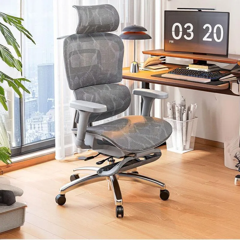 Breathability Mesh Gaming Chair Elastic Swivel Durable Comfortable Gaming Chair Recliner Ergonomic Comfortable Office Furniture
