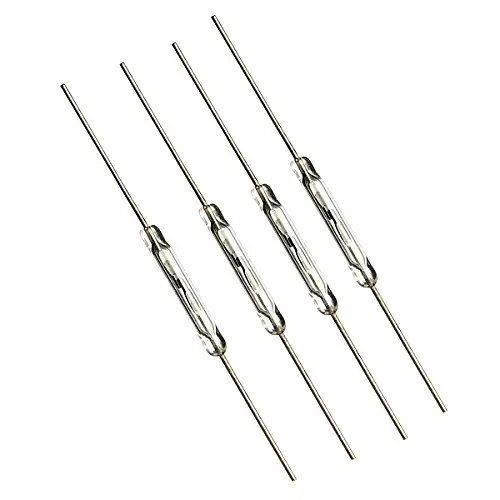 Si Tai&SH 10pcs N/O Reed switch Magnetic Switch 2 * 14mm Normally Open Magnetic Induction switch For Arduino Data system