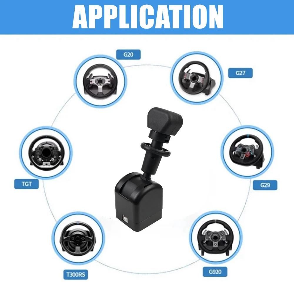PC USB ハンドブレーキロジクール G923 G27 G29 Thrustmaster T300 ETS2 ヨーロッパ/アメリカのトラック Sim レーシングゲームハンドブレーキ