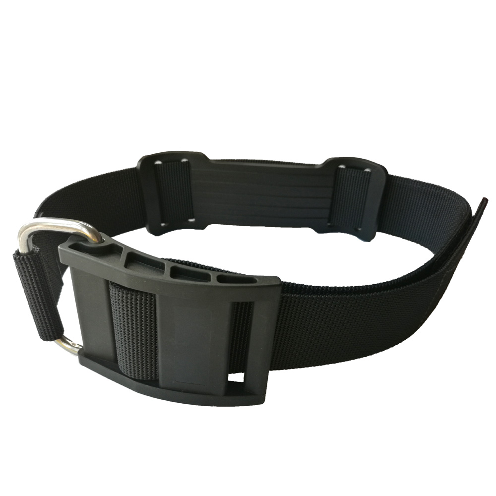 Correa de tanque BCD para buceo, banda de tanque con hebilla de leva de plástico, accesorio de buceo, adaptador de soporte de placa trasera