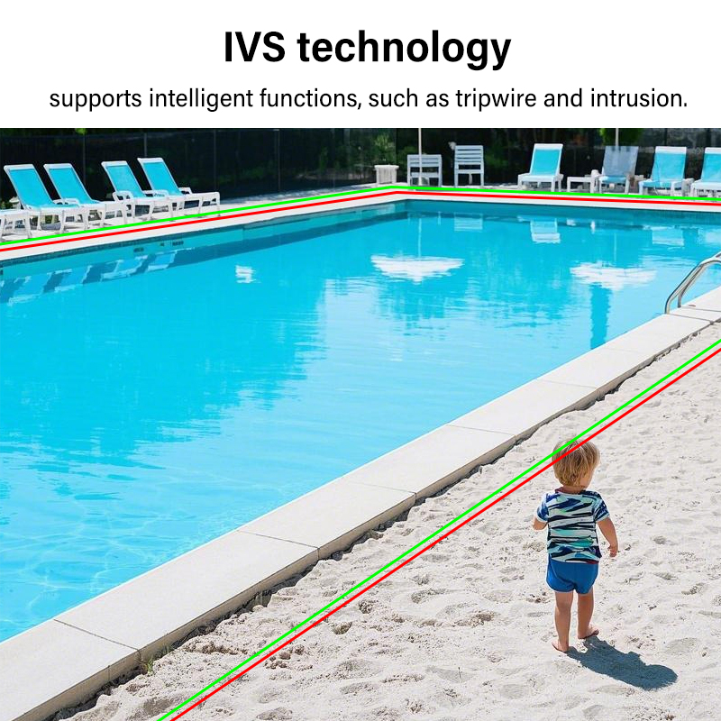 Dahua 4MP 8MP Full Color Camera Outdoor 4K Human Detection Security Cam With Mic Smart IR Warm Light HFW2849S-S-IL HFW2449S-S-IL