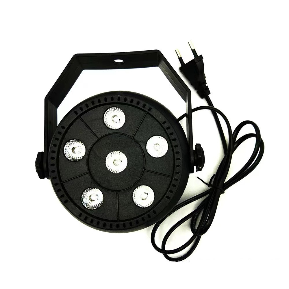 LED Par Light 6x3W RGBW Kontroler DJ Disco Party Wakacje Boże Narodzenie Bar Klub Ślub Urodziny Gig Światło sceniczne