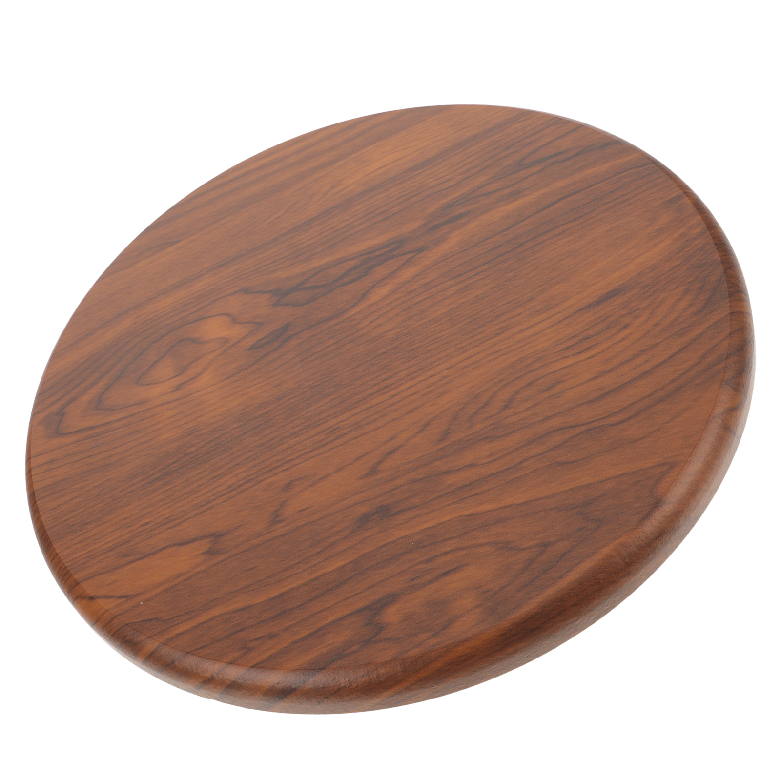 Solid Wood Stool Seat Replacement Round 29cm Brown Diameter Easy Clean Wooden Seating Part for Home Bar Chair