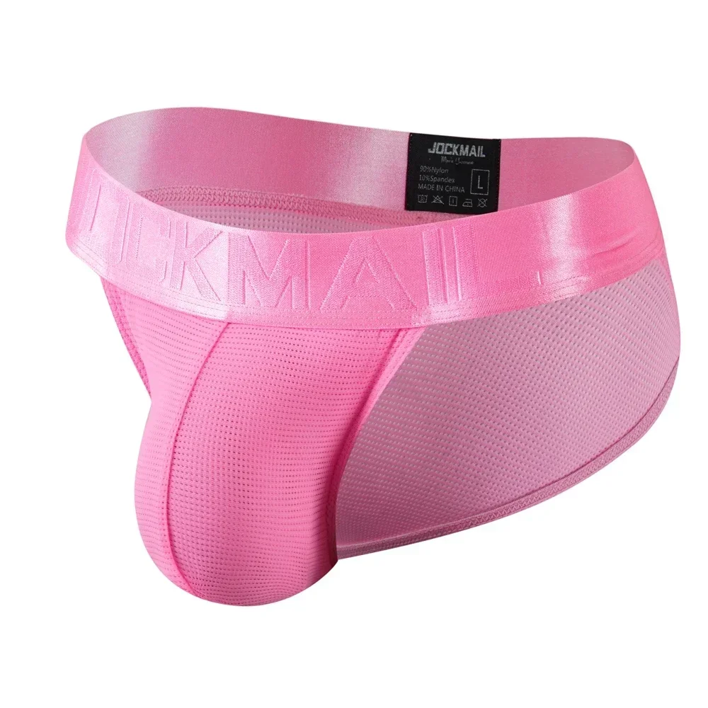 Seksowna bielizna męska Majtki Majtki Nylonowa siatka Szybkoschnące męskie majtki Bikini Slip Męskie majtki Tanga Nylon SPANDEX