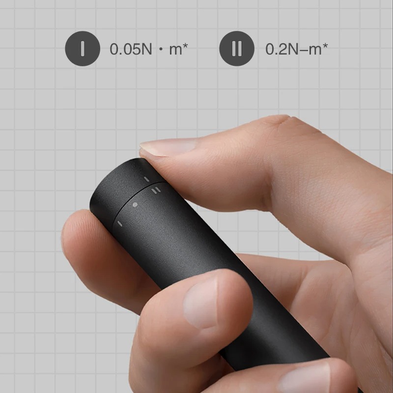 2025 Nuovo Xiaomi Norma Mijia Kit di cacciaviti elettrici di precisione Tipo-C Ricaricabile 2 Coppia di marcia 400 + Vite Punta di precisione in acciaio S2