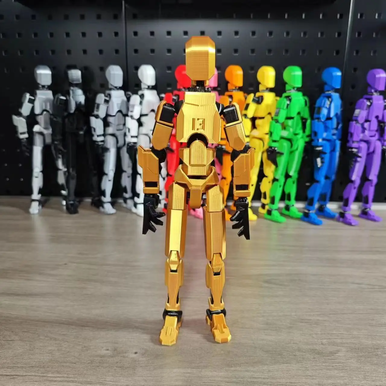 Multi-Jointed Movable Shapeshift Robot 3D Printed Mannequin Dummy Lucky 13  Robot movable figures adult toys children's toys