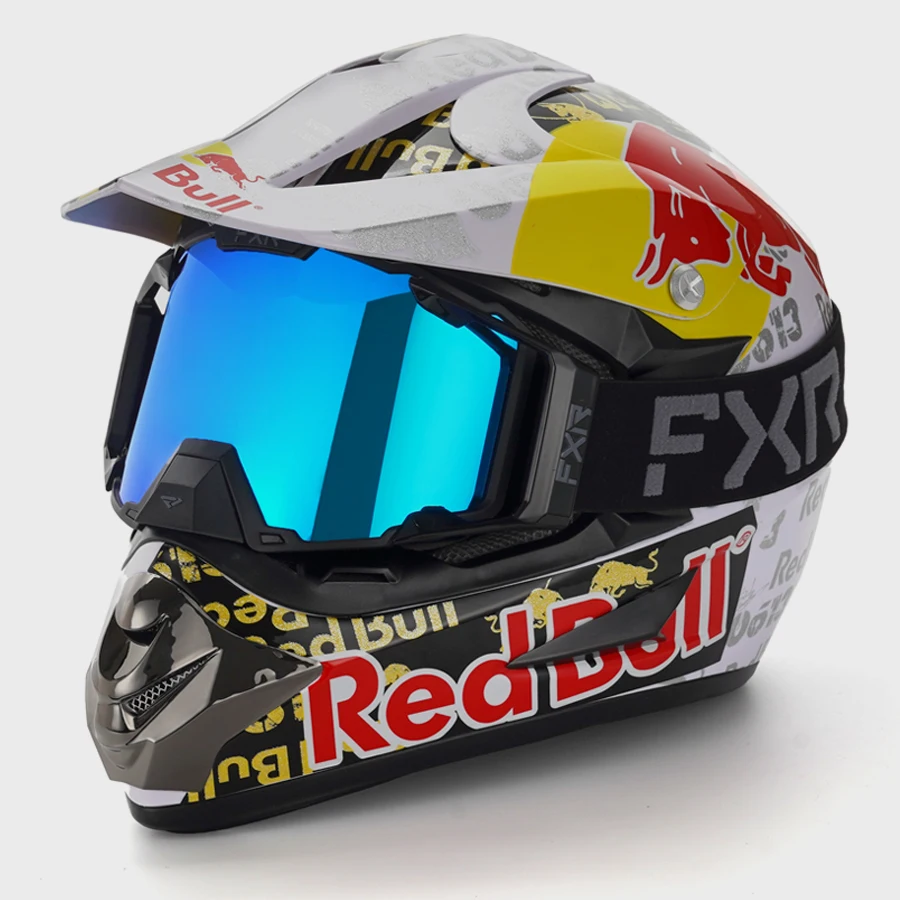 FXR Motocross Goggles Anti-fog Skiing Goggles ATV MTB Protection Cycling Racing Motorcycle Glasses Windproof Snowboard Goggle