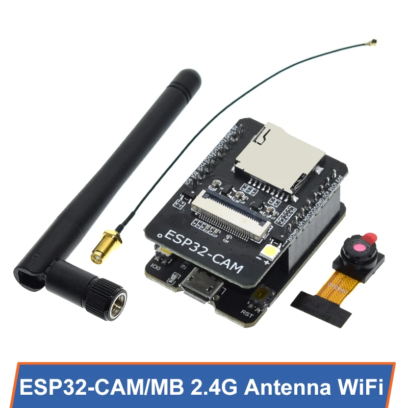 ESP32-CAM WiFi модуль 2,4G антенна ESP32 последовательный порт к WiFi ESP32 CAM макетная плата 5 В Bluetooth с модулем камеры OV2640 DIY