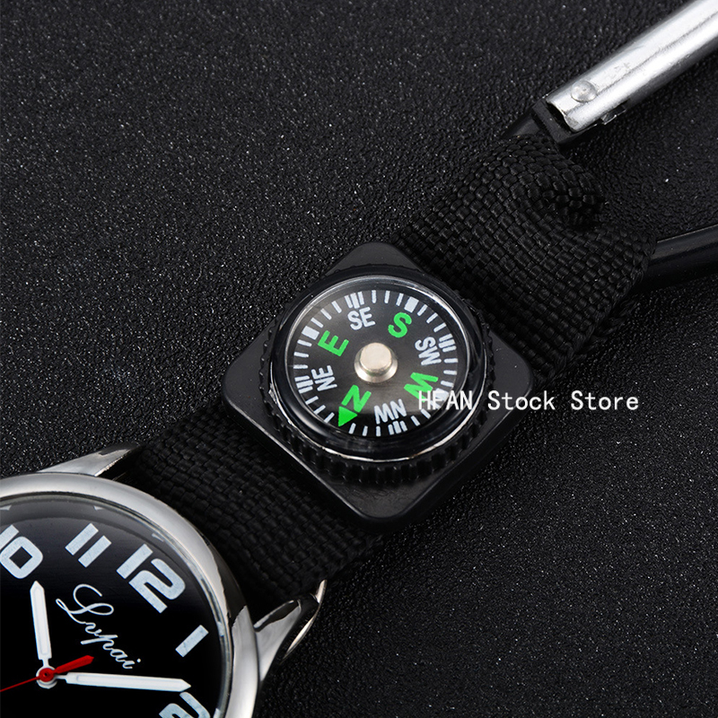 Enfermera Fob reloj de bolsillo con clip de mosquetón, reloj Médico Deportivo, relojes de senderismo, reloj vintage, brújula de montañismo, envío directo