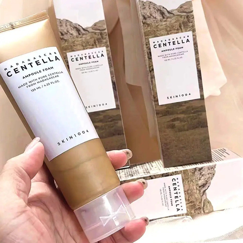 새로운 하이엔드 스킨1004 히말라야 솔트 센텔라 아시아티카 클렌저 딥 클렌징 폼 125ml, 모공을 막는 불순물을 제거합니다