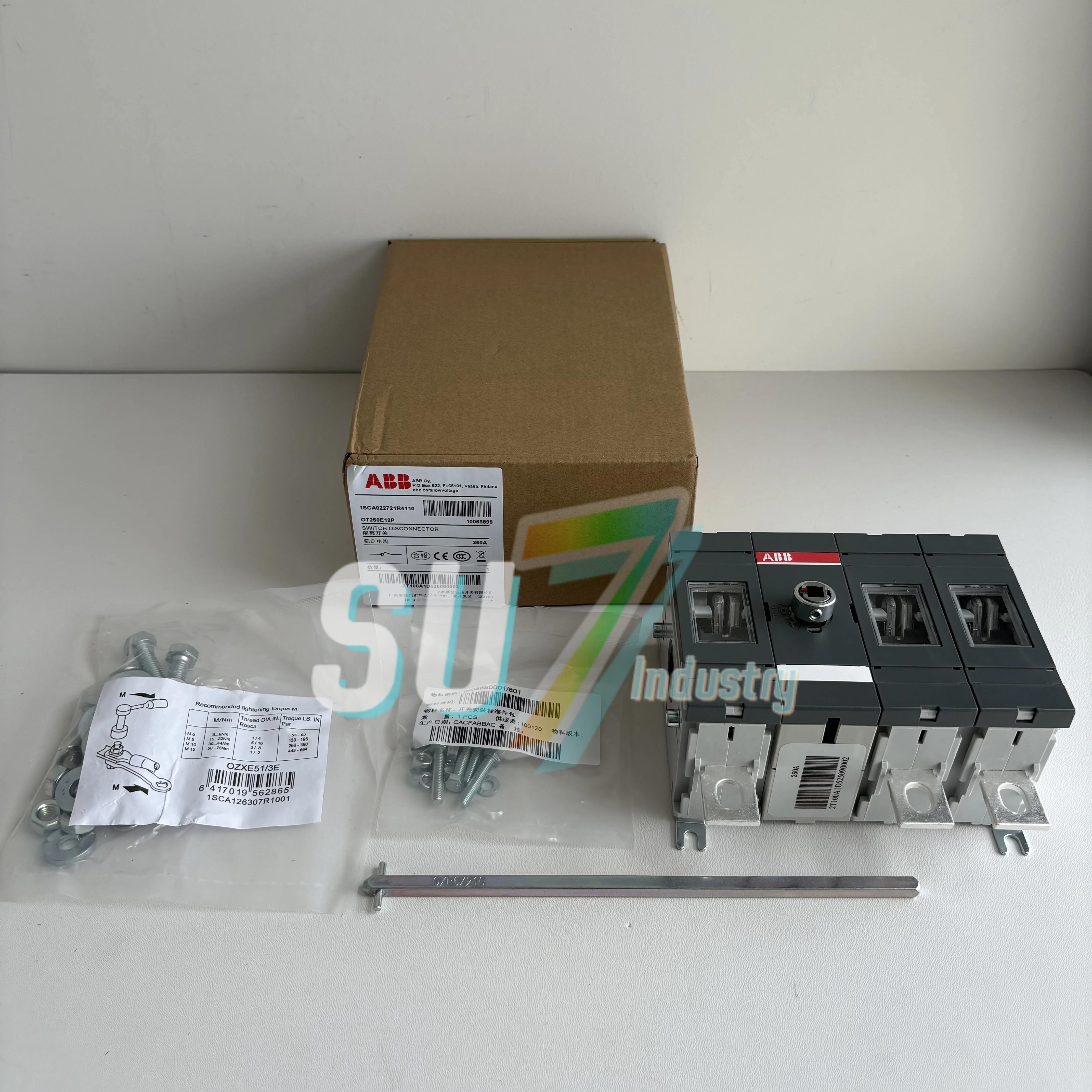 OT250E12P 1SCA022721R4110    Disconnector      New original
