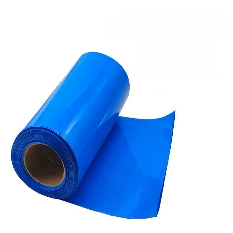 1 Meter PVC Van 18650 Batterij Packs Kabel Mouw Multi Size Krimpkous Blauw Krimp Geïsoleerde Krimpkous Voor Productie