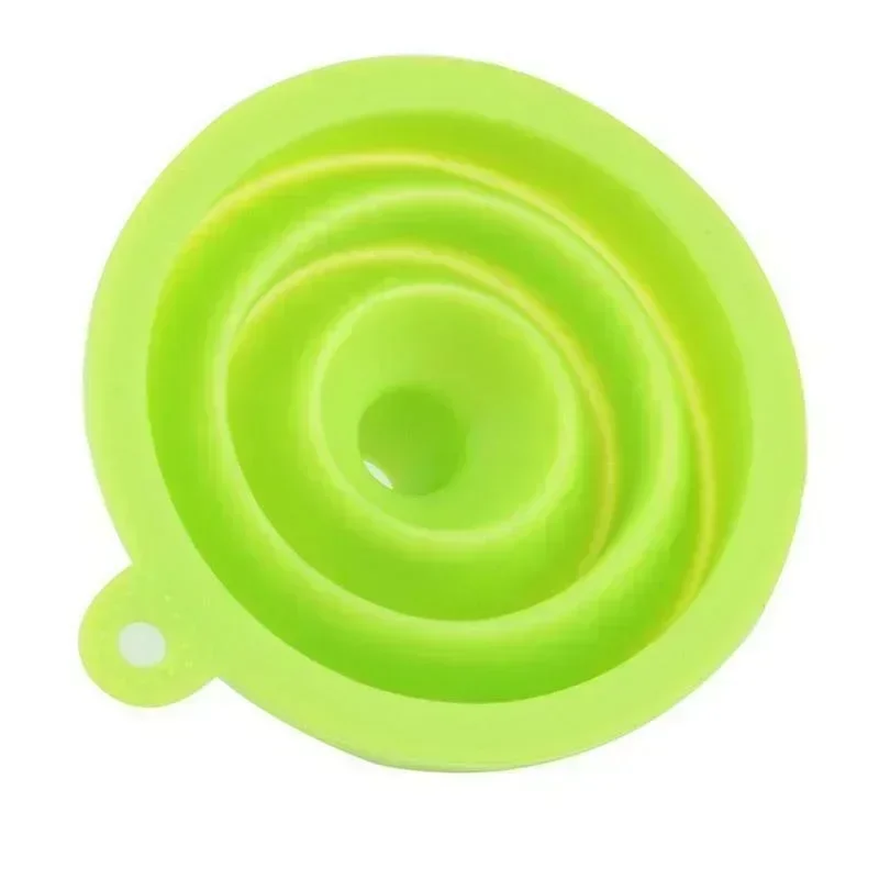 2pcs Car Oil Funnel Auto Liquid Funnel Collapsible Portable Filling Funnel For Easy Engine Pouring Car Accessories