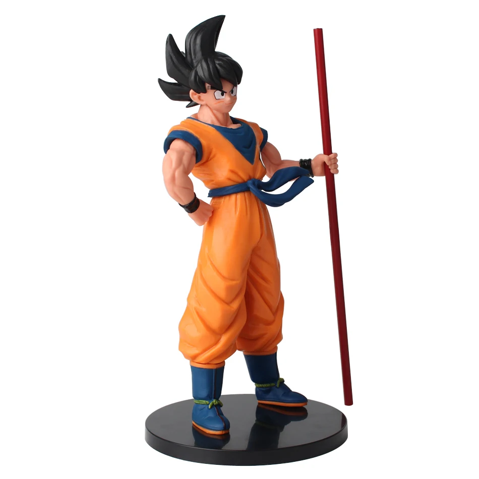 Quente dragon ball son goku super saiyan anime figura 22cm goku dbz figura de ação modelo presentes estatuetas colecionáveis para crianças
