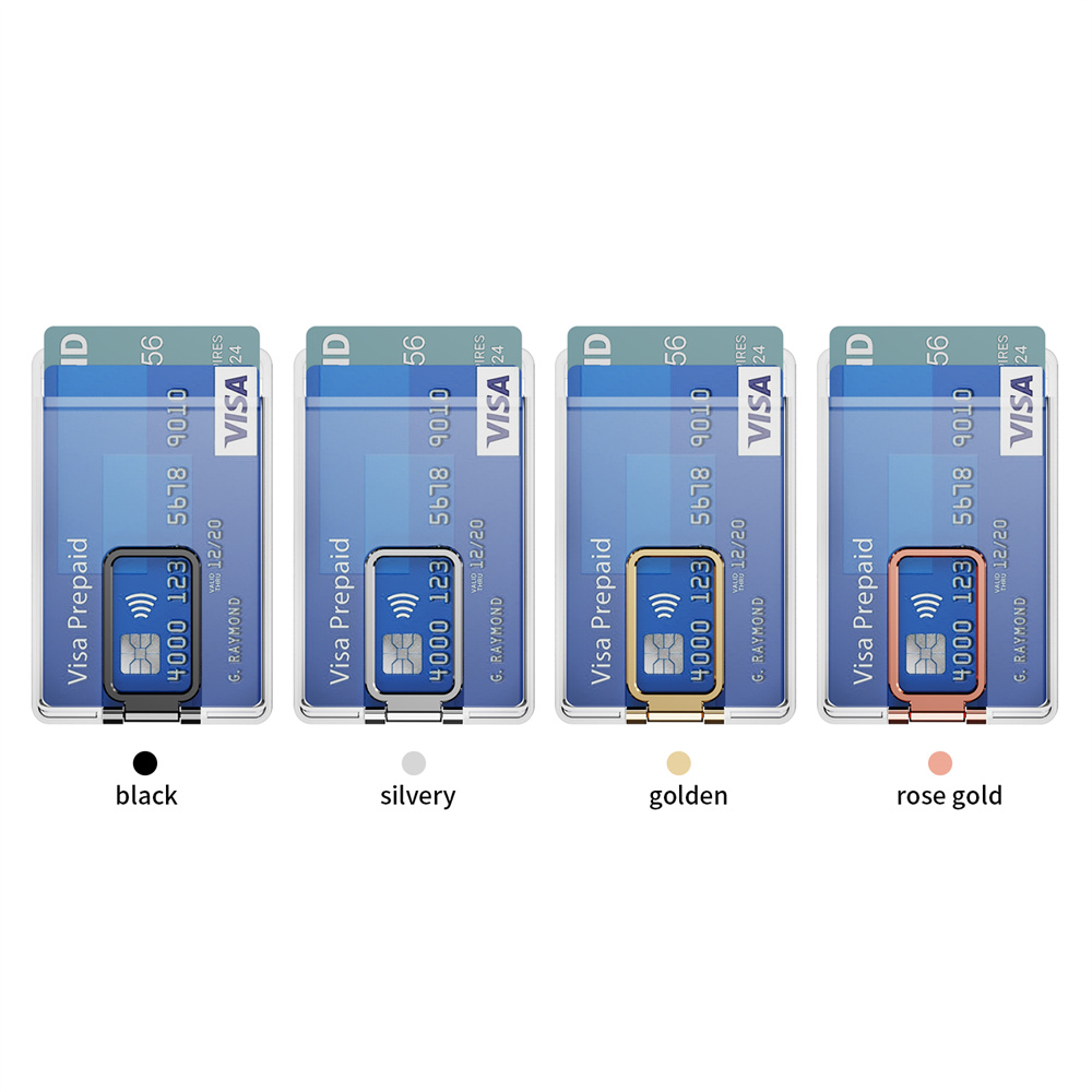 Starke magnetische Magsafe transparente Brieftasche für iPhone 15 16 Pro Max 14 13 12 Kartentasche Abdeckung für Samsung S24 S23 oder Xiaomi 14 13