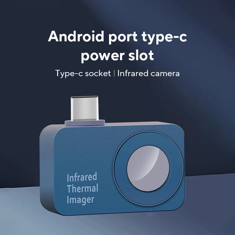 TOOLTOP T7 256*192 Android Typ-C Wärmebildkamera 25Hz Mobile Wärmebildkamera für Solarpanel Power Device Fehlererkennung