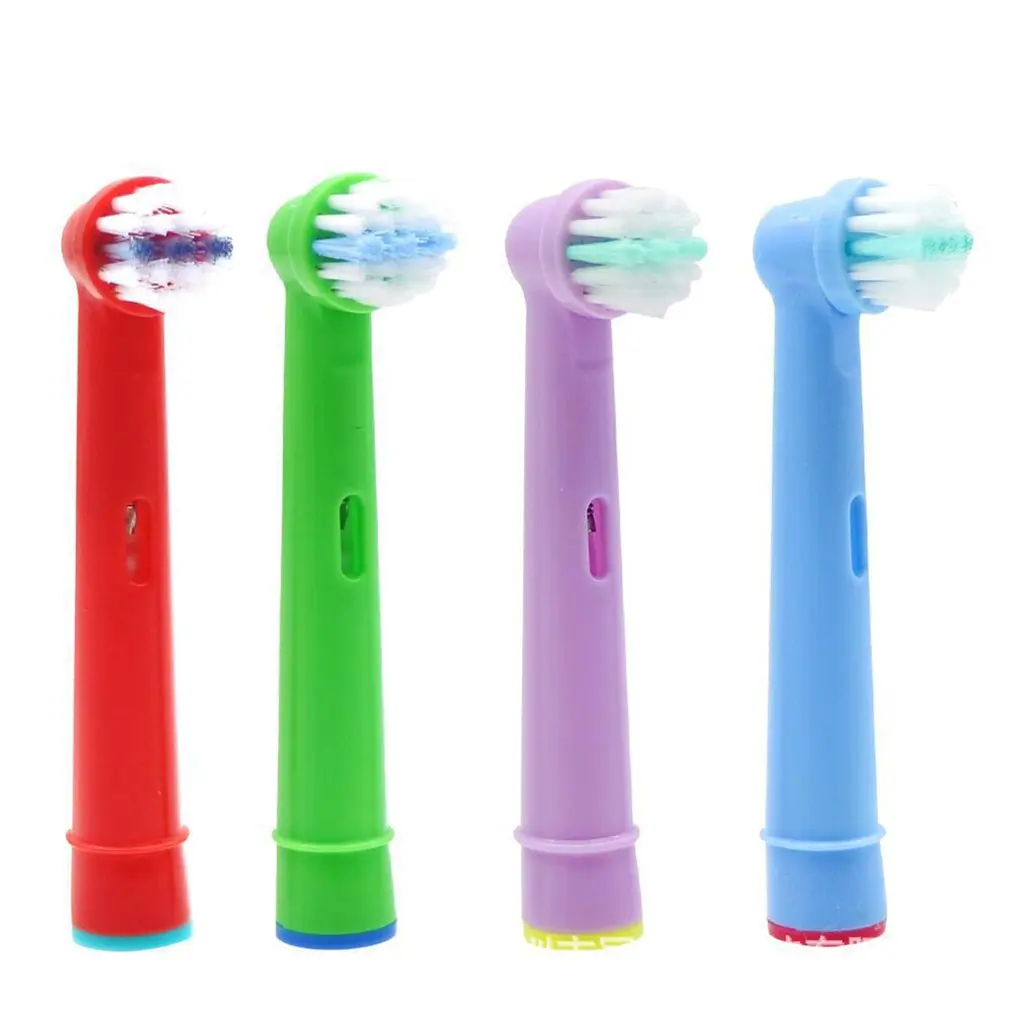 4 Trẻ Em Điện Trẻ Em Đầu Bàn Chải Đánh Răng Cho Răng Miệng B EB-10A Bàn Chải Đánh Răng Thay Thế Đầu Bàn Chải Vệ Sinh Răng Miệng Sạch Đầu Bàn Chải