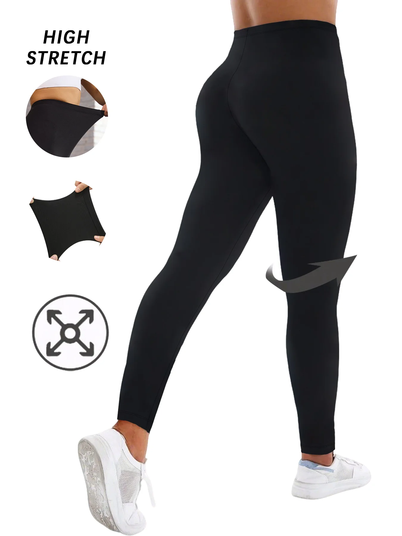 Mallas súper suaves para mujer, alta elasticidad, sin transparencias, para entrenamiento, Yoga, correr, atléticas, Push Up, gimnasio, mallas largas para Fitness